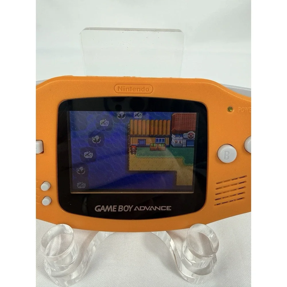 Pokemon LeafGreen Player's Choice GBA Complete in Box CIB Authentic Tested Saves